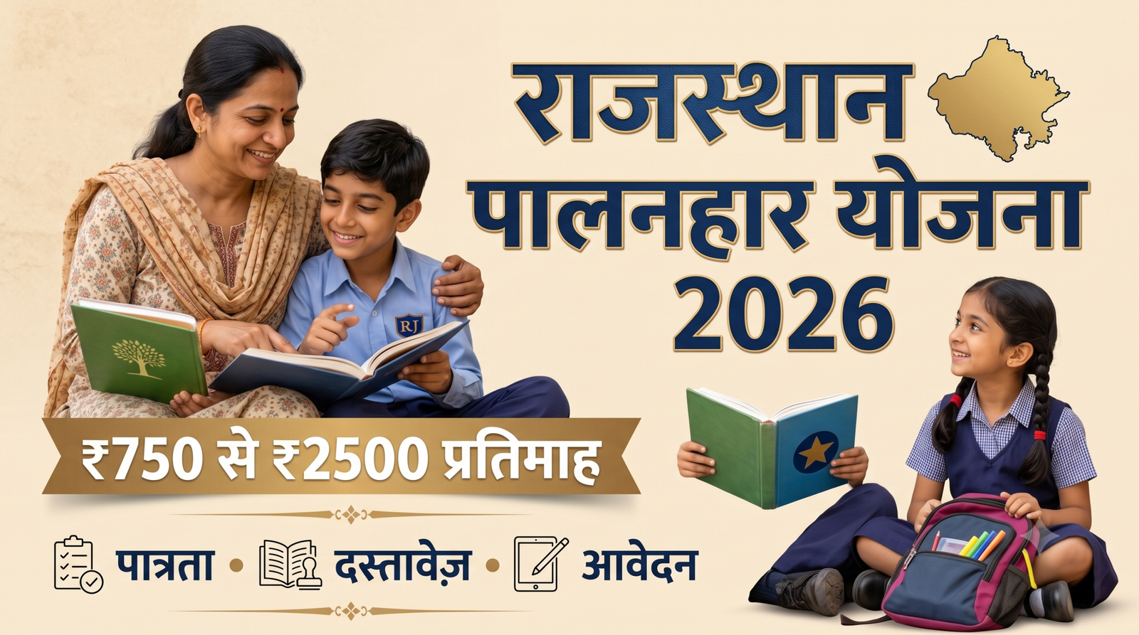 Rajasthan Palanhar Yojana 2026: राजस्थान पालनहार योजना पात्रता, दस्तावेज और आवेदन प्रक्रिया